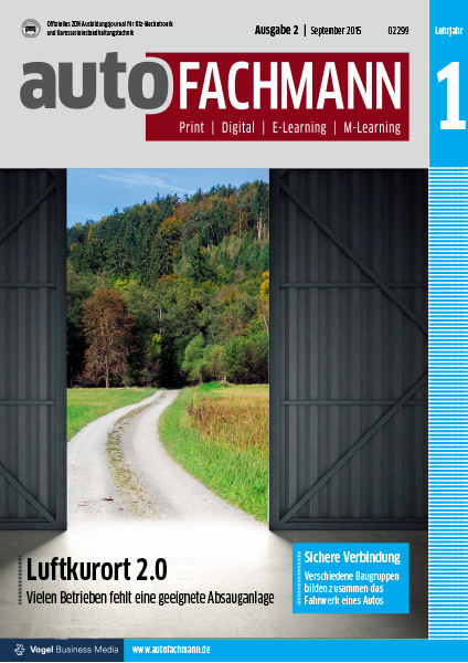 autoFACHMANN 02/2015 Lehrjahr 1