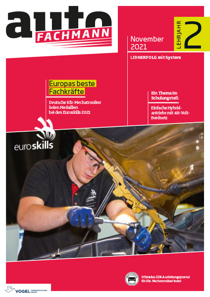 AF-004_LJ2HNwziGsK4adaV Titelseite autoFACHMANN November 2021 Lehrjahr 2