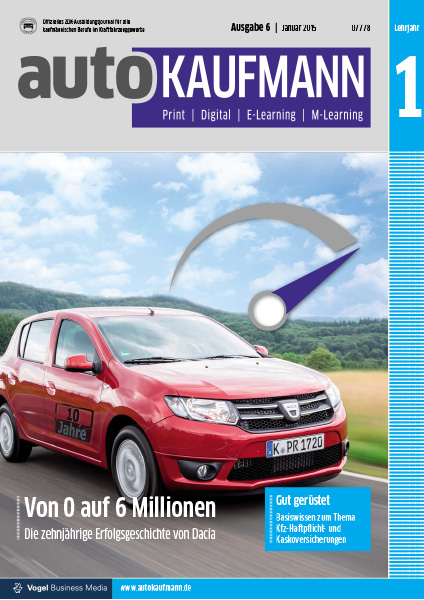 autoKAUFMANN 06/2015 Lehrjahr 1