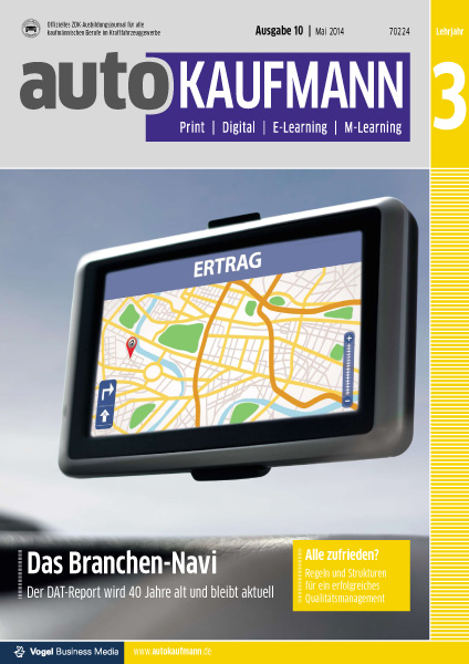 autoKAUFMANN 10/2014 Lehrjahr 3