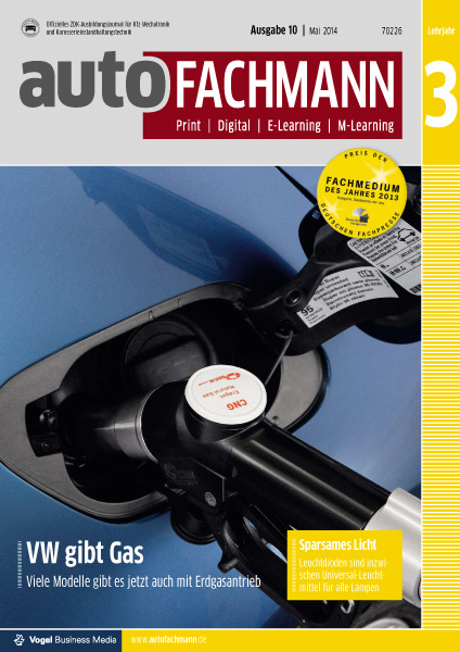 autoFACHMANN 10/2014 Lehrjahr 3