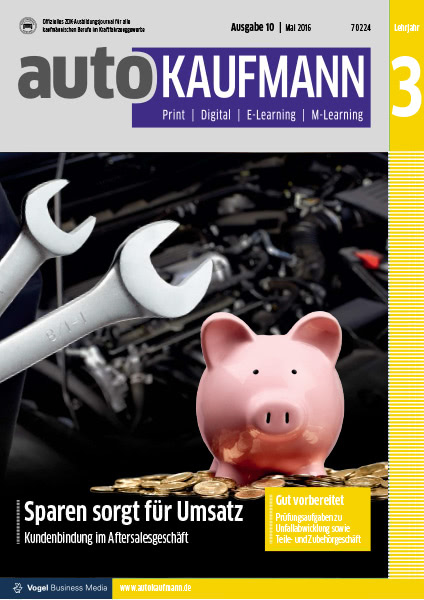 autoFACHMANN 10/2016 Lehrjahr 3