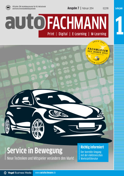 autoFACHMANN 07/2014 Lehrjahr 1