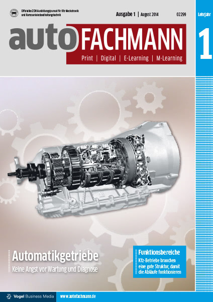 autoFACHMANN 01/2014 Lehrjahr 1