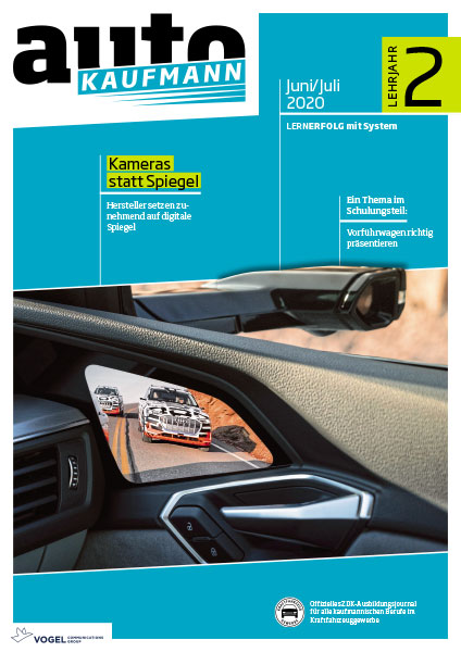 AK-011_LJ2dfqk3c0Xxval5 Titelseite autoKAUFMANN Juni/Juli 2020 Lehrjahr 2