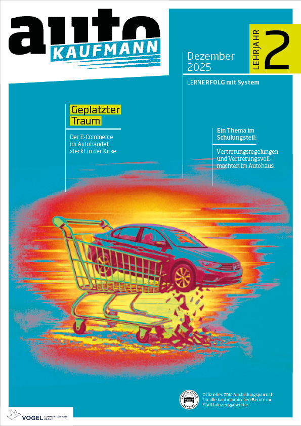 autoKAUFMANN 5/2025 Lehrjahr 2 itelseite Magazin autoKAUFMANN Dezember 2025, 2. Lehrjahr