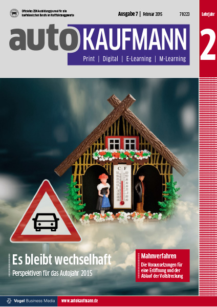 autoKAUFMANN 07/2015 Lehrjahr 2