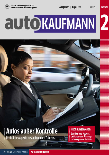 autoKAUFMANN 1/2016 Lehrjahr 2