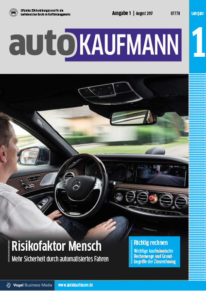 autoKAUFMANN 1/2017 Lehrjahr 1