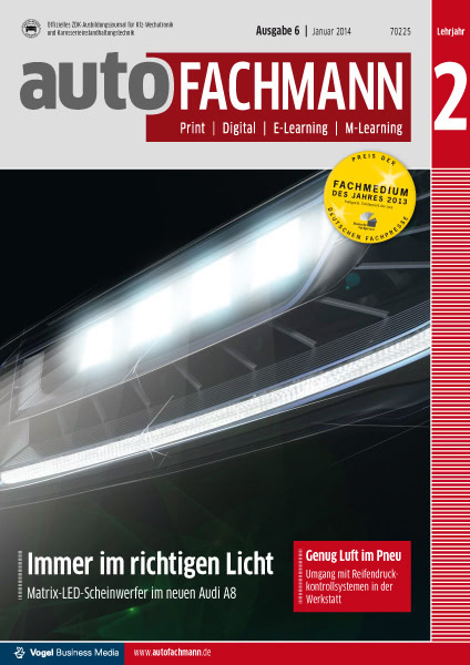 autoFACHMANN 06/2014 Lehrjahr 2