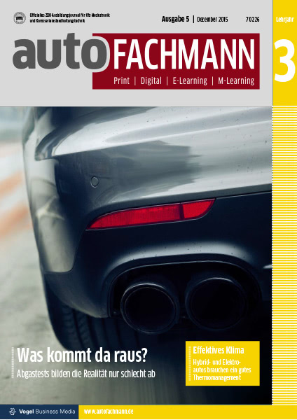 autoFACHMANN 05/2015 Lehrjahr 3