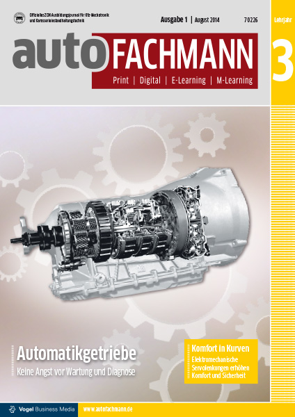 autoFACHMANN 01/2014 Lehrjahr 3