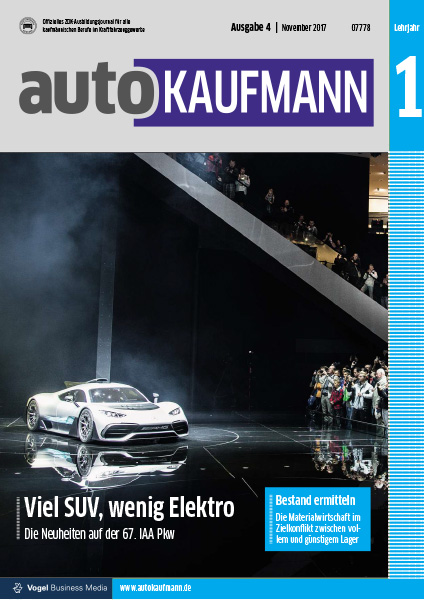 autoKAUFMANN 4/2017 Lehrjahr 1