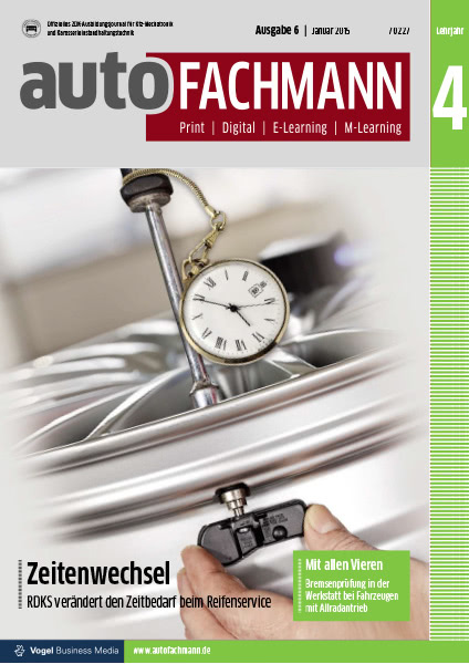 autoFACHMANN 06/2015 Lehrjahr 4