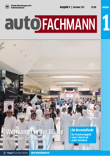 autoFACHMANN 5/2017 Lehrjahr 1