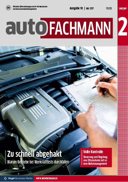 autoFACHMANN 10/2017 Lehrjahr 2