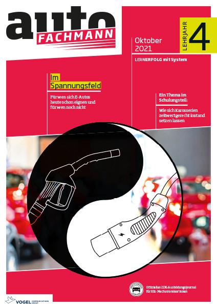 AF-003_LJ4okc1G41GBrjYp Titelseite autoFACHMANN Oktober 2021 Lehrjahr 4