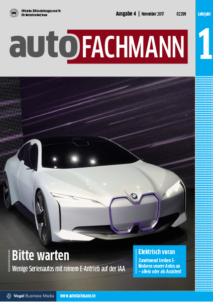 autoFACHMANN 4/2017 Lehrjahr 1