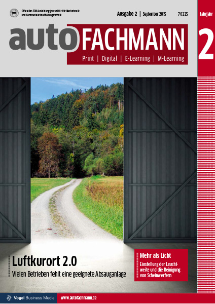 autoFACHMANN 02/2015 Lehrjahr 2