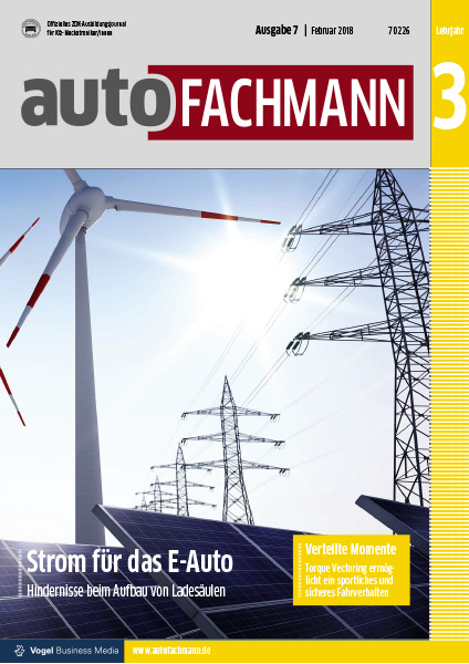 autoFACHMANN 7/2018 Lehrjahr 3