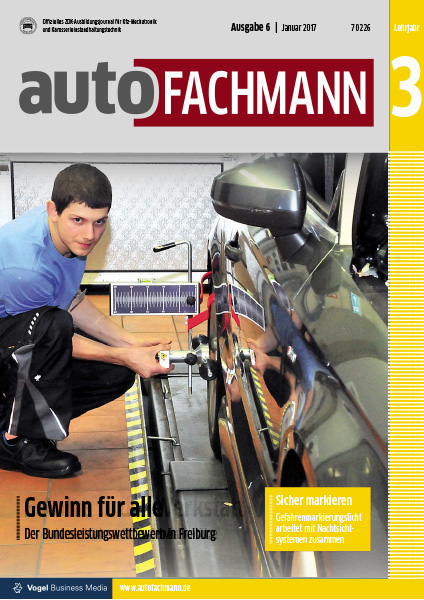 autoFACHMANN 6/2017 Lehrjahr 3