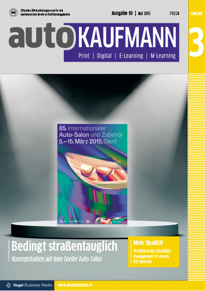 autoKAUFMANN 10/2015 Lehrjahr 3