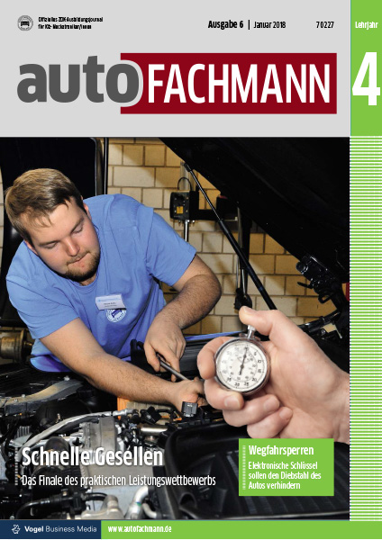 autoFACHMANN 6/2018 Lehrjahr 4