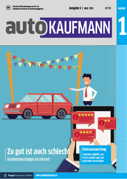 autoKAUFMANN 8/2018 Lehrjahr 1