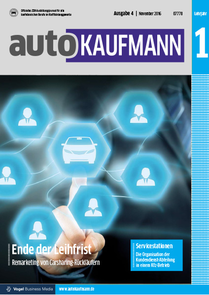 autoKAUFMANN 4/2016 Lehrjahr 1