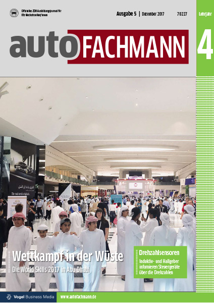 autoFACHMANN 5/2017 Lehrjahr 4