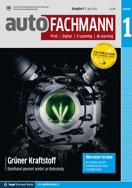 autoFACHMANN 09/2014 Lehrjahr 1