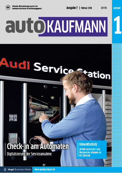 autoKAUFMANN 7/2018 Lehrjahr 1