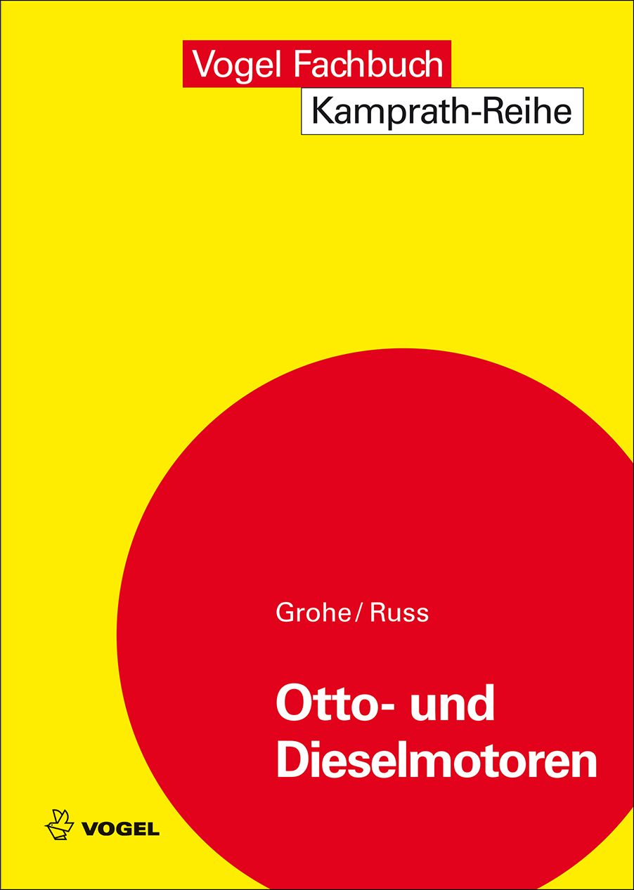 3351 Das Fachbuch "Otto- und Dieselmotoren" von Grohe / Russ