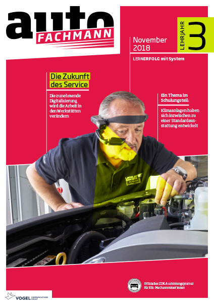 AF-004_LJ3hjCVJ37etUrfL Titelseite autoFACHMANN November 2018 Lehrjahr 3