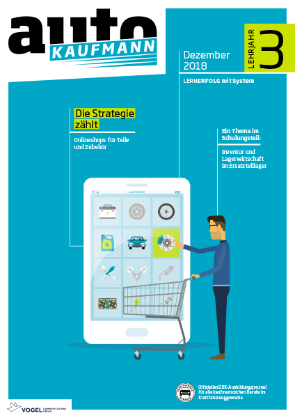 AK-005_LJ3 Titelseite autoKAUFMANN Dezember 2018 Lehrjahr 3