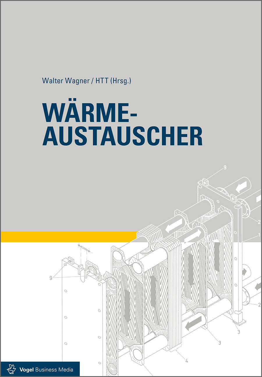 Das Fachbuch "Wärmeaustauscher" von Walter Wagner und HTT