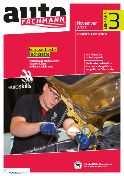 AF-004_LJ3FOqBDw1PBdgtd Titelseite autoFACHMANN November 2021 Lehrjahr 3