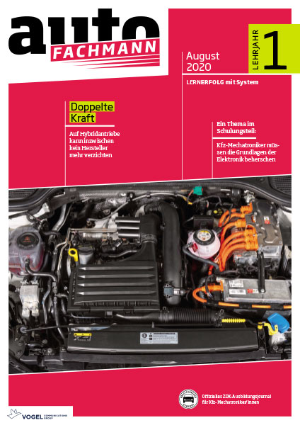 AF-001_LJ16IHvatbmKpuRw Titelseite autoFACHMANN August 2020 Lehrjahr 1