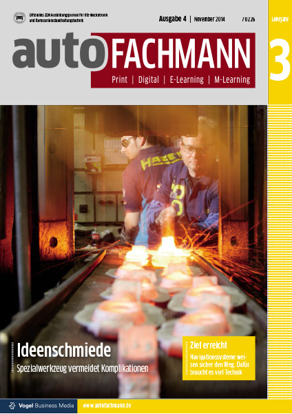 autoFACHMANN 04/2014 Lehrjahr 3