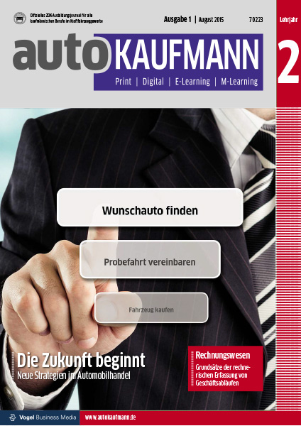 autoKAUFMANN 01/2015 Lehrjahr 2