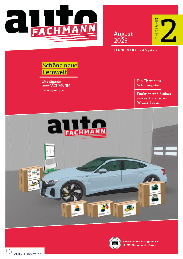 autoFACHMANN 1/2026 Lehrjahr 2