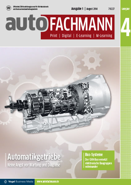 autoFACHMANN 01/2014 Lehrjahr 4