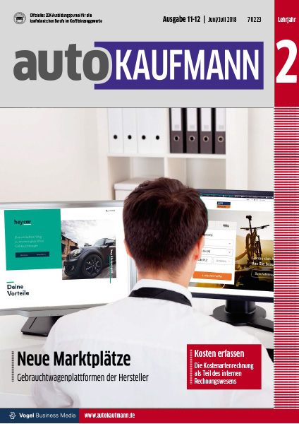 autoKAUFMANN 11-12/2018 Lehrjahr 2