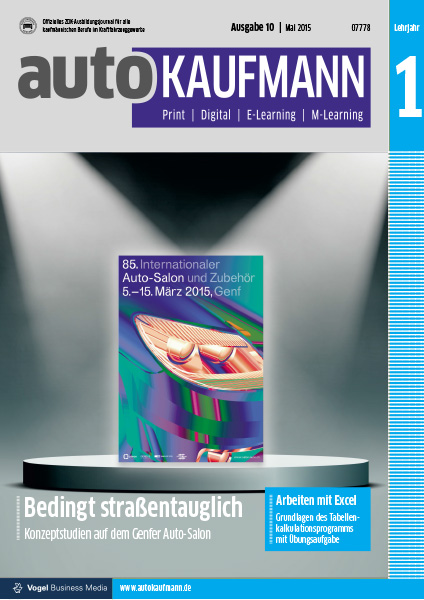 autoKAUFMANN 10/2015 Lehrjahr 1