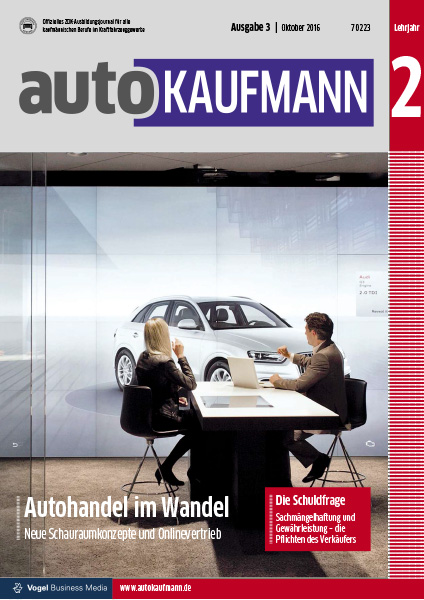 autoKAUFMANN 3/2016 Lehrjahr 2