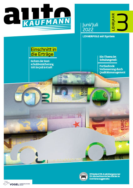 AK-011_LJ31fXUl7xXtOlu0 Titelseite autoKAUFMANN Juni/Juli 2022 Lehrjahr 3