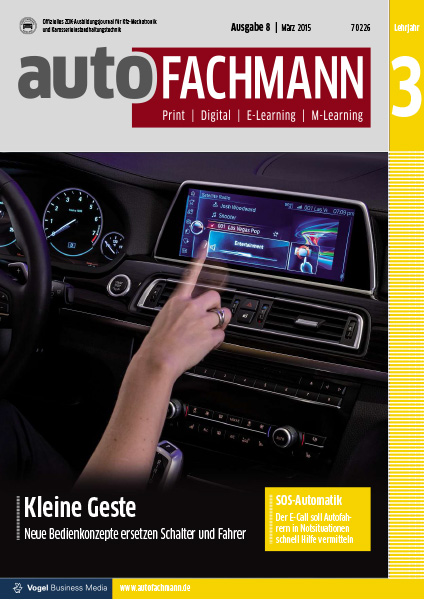 autoFACHMANN 08/2015 Lehrjahr 3