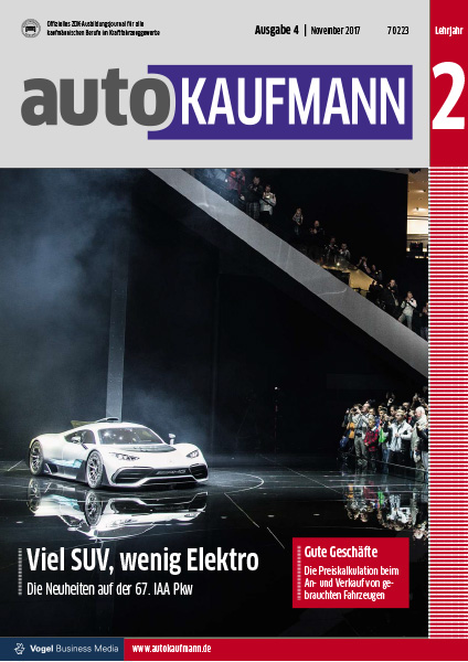 autoKAUFMANN 4/2017 Lehrjahr 2