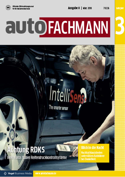 autoFACHMANN 8/2018 Lehrjahr 3