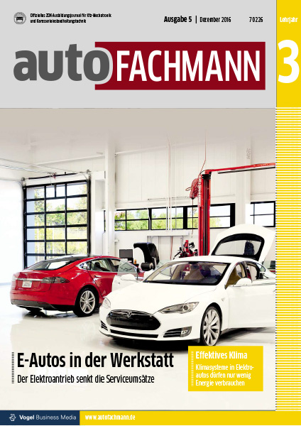 autoFACHMANN 5/2016 Lehrjahr 3